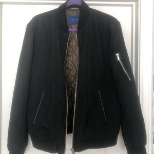 Mens bomber jacket from Zara, like new!! Has deep inside pockets too